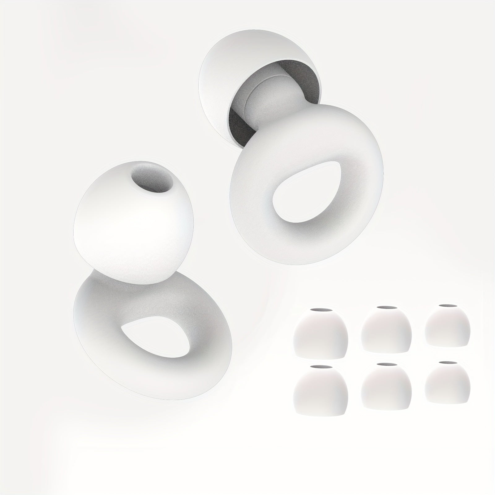 Quiet Ear Plugs for Noise Reduction in Soft Silicone for Sleep Sensitivity