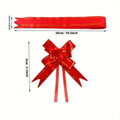 20pcs Pull Flower Ribbon Bow for Gift Wrapping Bows