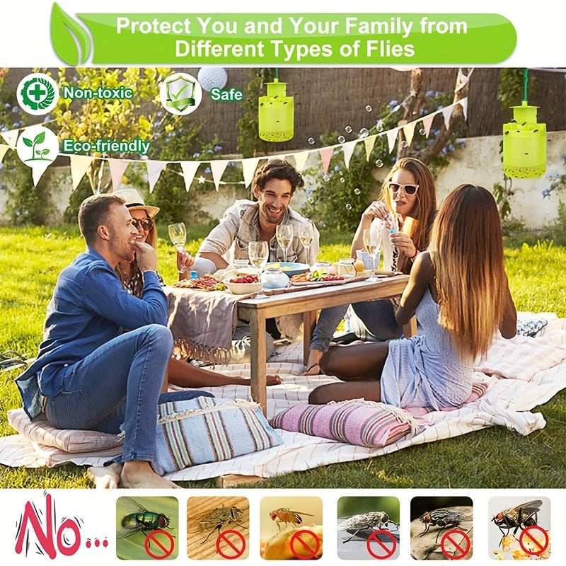 Outdoor Hanging Fly Repellent Trap Fruit Fly Trap For Outside Yard