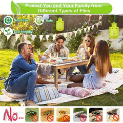 Outdoor Hanging Fly Repellent Trap Fruit Fly Trap For Outside Yard