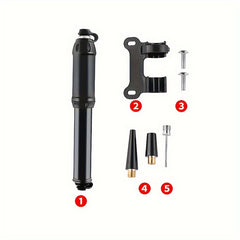 Portable Mountain Bike High Pressure Mini Pump