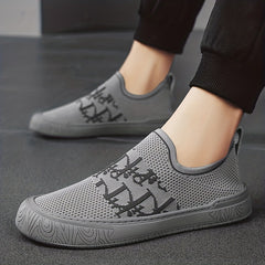 Men's Mesh Slip on Sneakers Lightweight Athletic Shoes