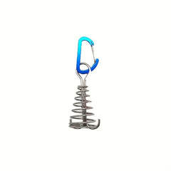 Adjustable Octopus Deck Pegs Windproof Deck Nail With Carabiner