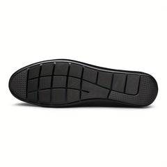 Men's Comfy Crocodile Horsebit Loafers Smart Casual Shoes