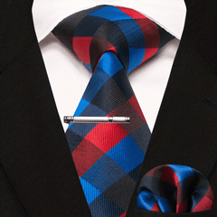 Men's Tie And Pocket Square Set For Party And Business