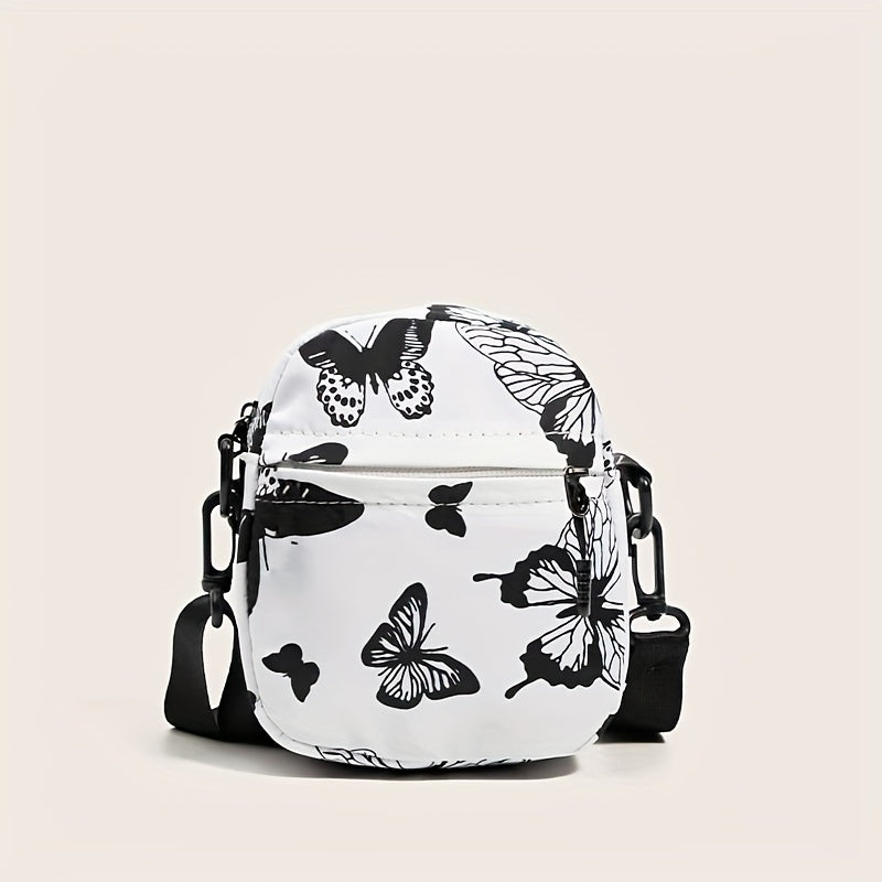 Casual Butterfly Small Crossbody Bag for Girls