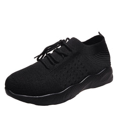 Breathable Lace Up Running Shoes Soft Sole Sneakers