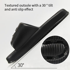 Men's Hollow Out Breathable Slides For Outdoor Activities