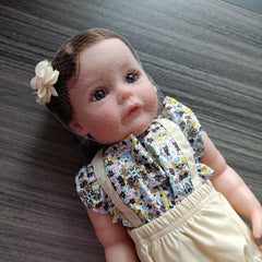 22-inch Reborn Baby Dolls Soft Body Newborn Doll Christmas Gift Kids