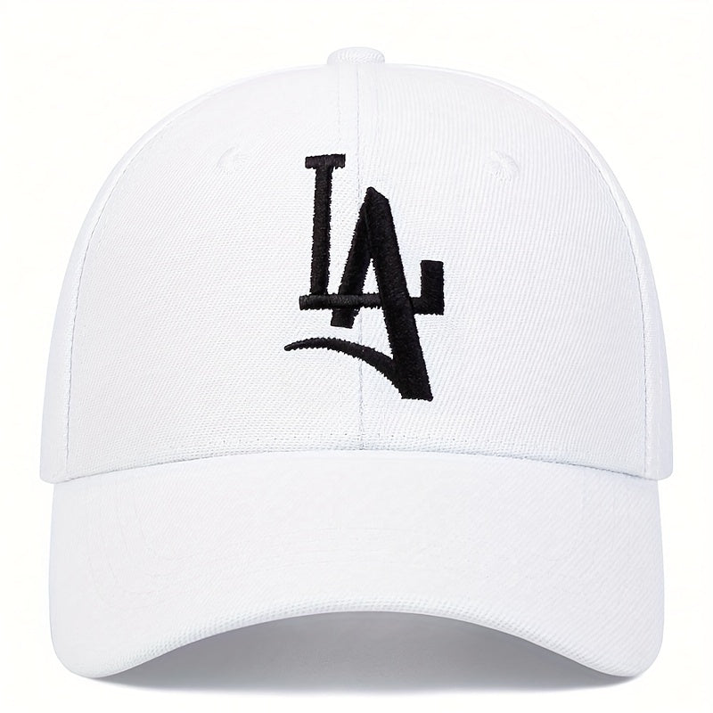 Men's Letter Embroidery Baseball Cap Outdoor Adjustable Sun Hat