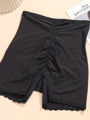 High Waist Shapewear Shorts Women's Stretch Slim Pants