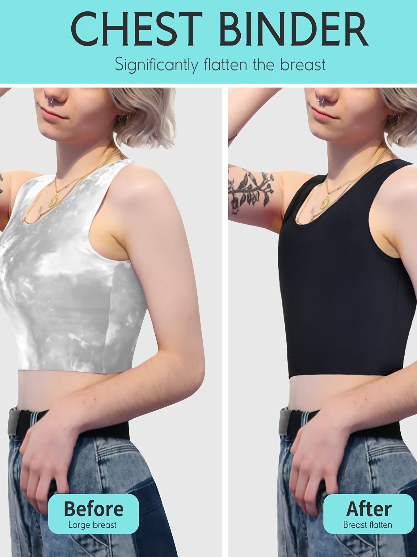 Breathable Sports Tank Top Round Neck Running Crop Top