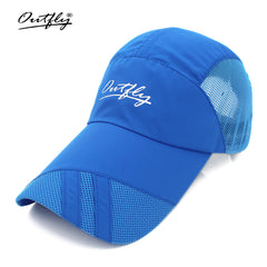 Men's Summer Baseball Cap Sunshade Quick Dry Hat Wide Brim Outdoor Hiking