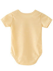 Baby Boys Graphic Short Sleeve Bodysuit for Summer