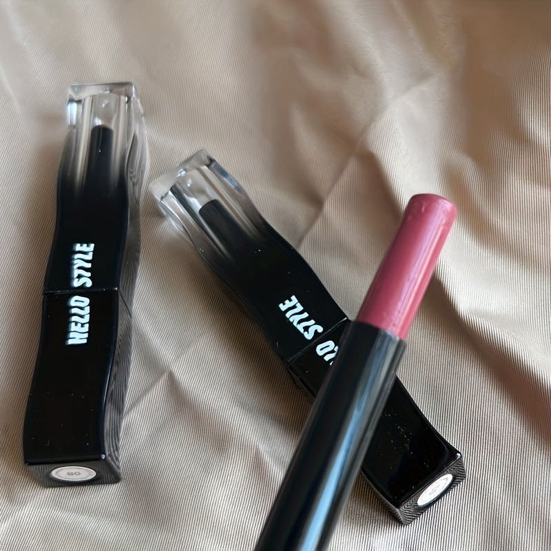 Moisturizing Satin Lipstick for Hydrating and Brightening Nude Makeup