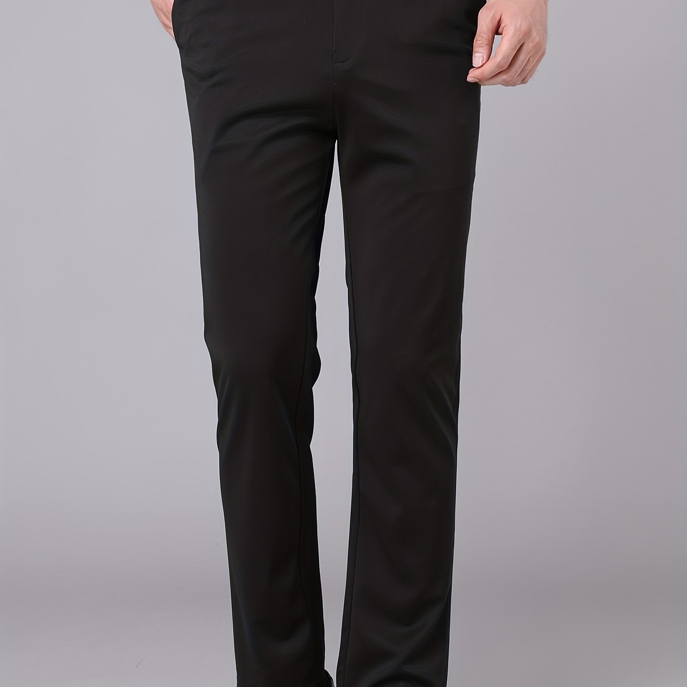 Men's Formal Stretch Dress Pants Spring Summer Business