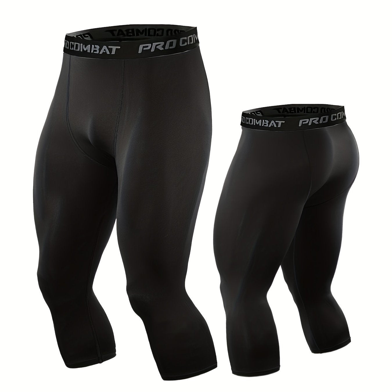 Compression Leggings for Sports & Yoga, Quick Drying Tight Fitness Pants