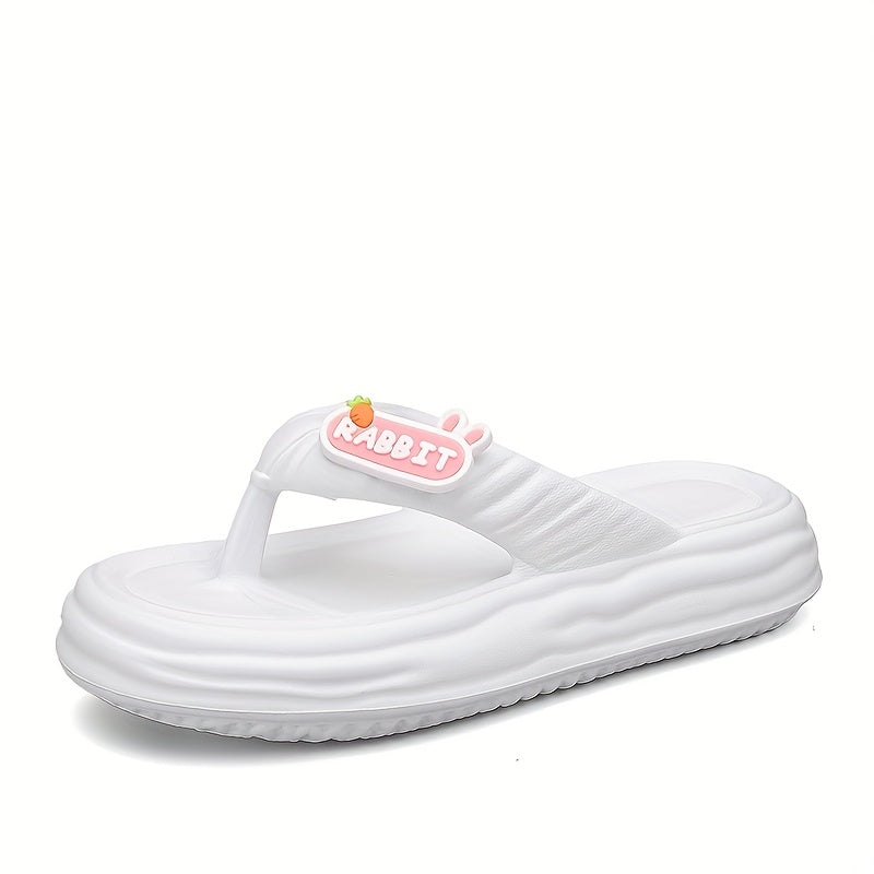 Women's Thick Bottom Sport Flip Flops