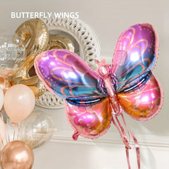 Colorful Butterfly Toy Shapes Party Balloons