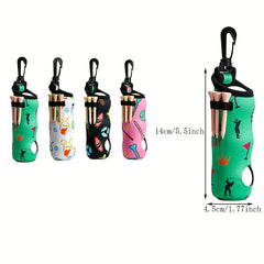 Small Golf Ball Bag Waist Storage Tool Kit Portable with Hook