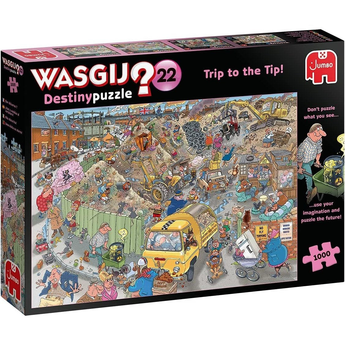 Wasgij Destiny 22 A Trip to the Tip 1000pcs Jigsaw Puzzle
