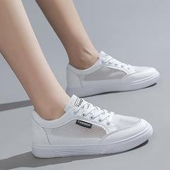 Women's Mesh Skate Shoes Lightweight Low Top Sneakers