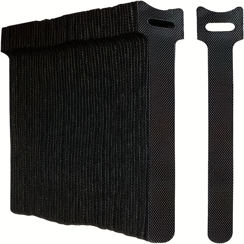 24pcs Reusable Zipper Strap Wire Organization Tape