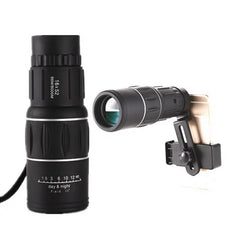 16x52 Monocular Dual Focus Optics Zoom Telescope Armoring Living Concert