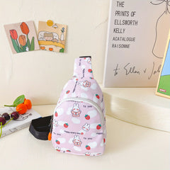 Kids Strawberry Bunny Crossbody Bag for Outings