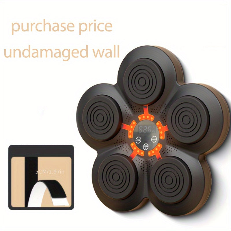Adjustable Boxing Board w/ Lights USB Charging for Agility Speed Training