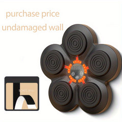 Adjustable Boxing Board w/ Lights USB Charging for Agility Speed Training