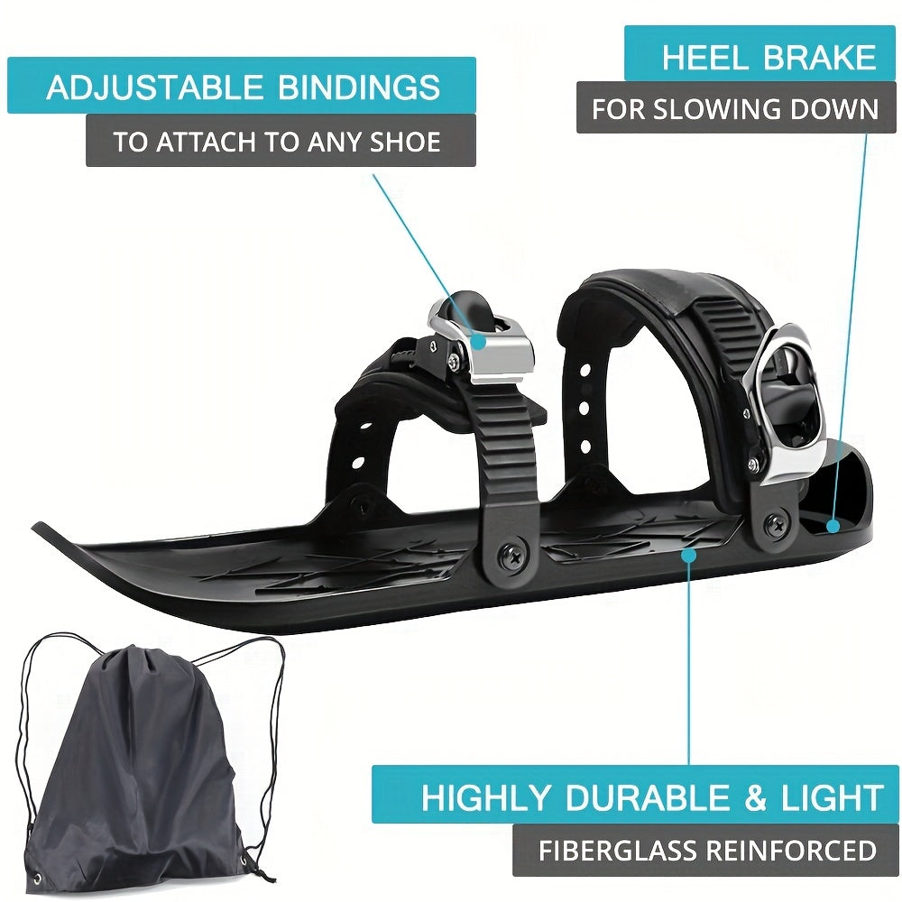 Adjustable Mini Skiing & Skating Snow Shoes Small Snowboard Sports Skiing Boots