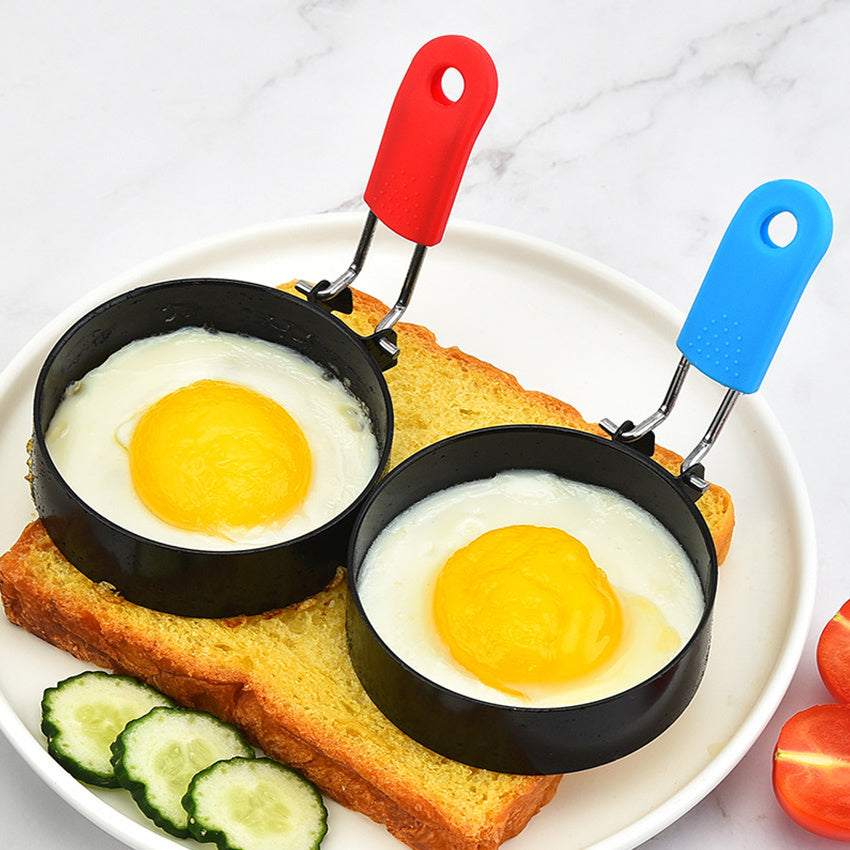Non Stick Stainless Steel Egg Cooking Ring for Perfect Eggs and Omelets