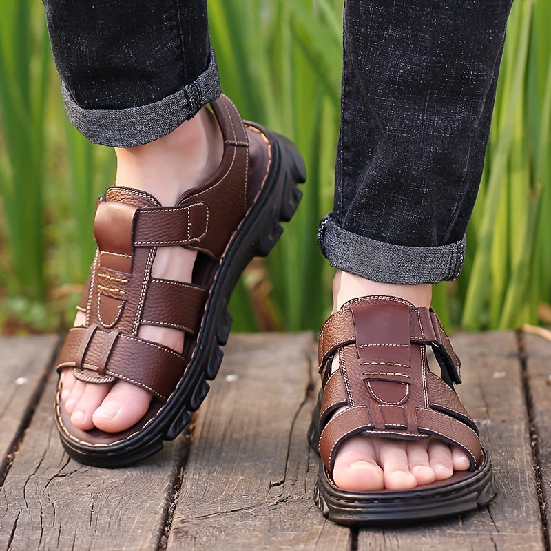 Men's Non Slip Sandals Quick Drying Comfy Slides Beach Shoes Summer