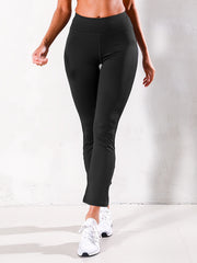 High Stretch Flared Yoga Pants Solid Bootcut Sports Activewear