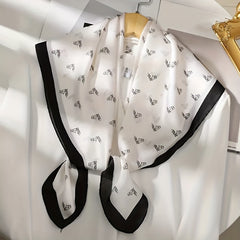 Horse Head Bandana Neckerchief Head Wrap Holiday Accessory Gift For Mother's