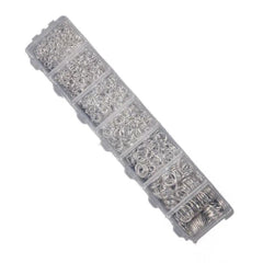 1450 PCs Open Jump Rings 3mm 10mm Jewelry Making Hand Craft