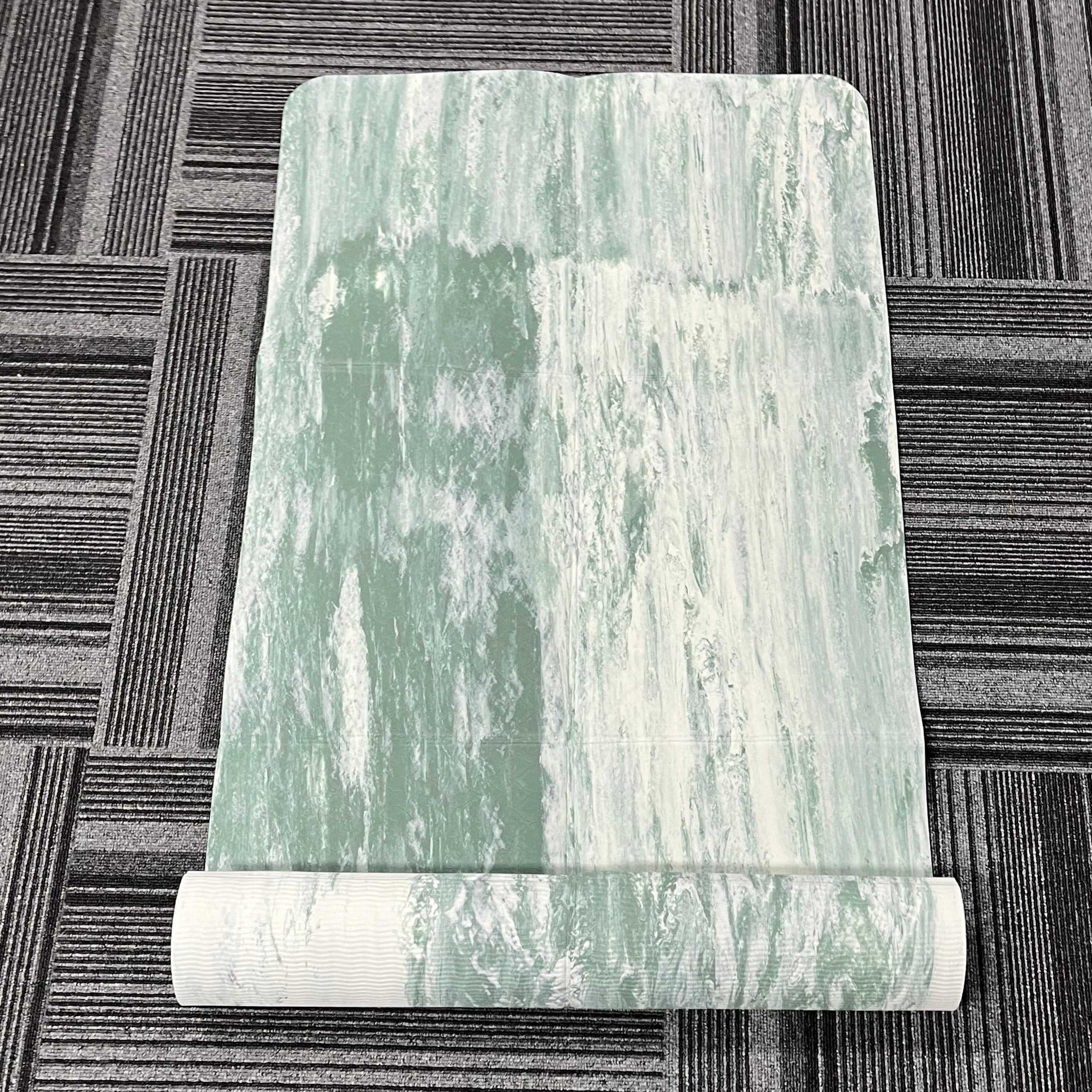 TPE Odor Yoga Mat Camouflage Two Dance Non Slip Mat Exercise Fitness Equipment