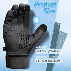 Touch Screen Running Gloves Winter Warm Glove Liners Texting Waterproof