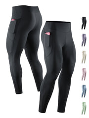 Men's Compression Sports Leggings Quick Dry High Waist Pants