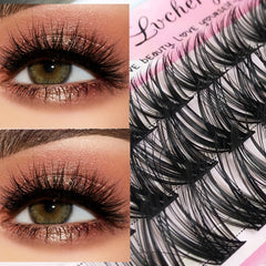 36 Pcs Lash Clusters Individual Lashes 9-14mm D Curl Wispy Extension