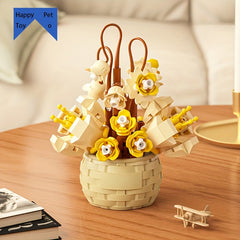DIY Eternal Flower Puzzle Preserved Flowers in Various Colors