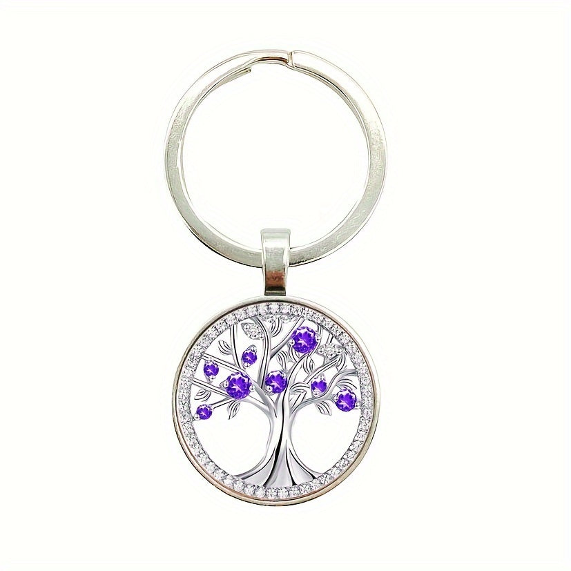 Tree Of Life Keychain Keyring Pendant