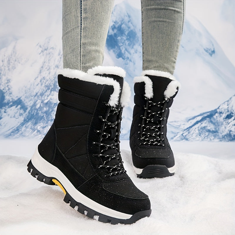 Women's Winter Snow Shoes Non slip High Top Comfortable Travel Shoes