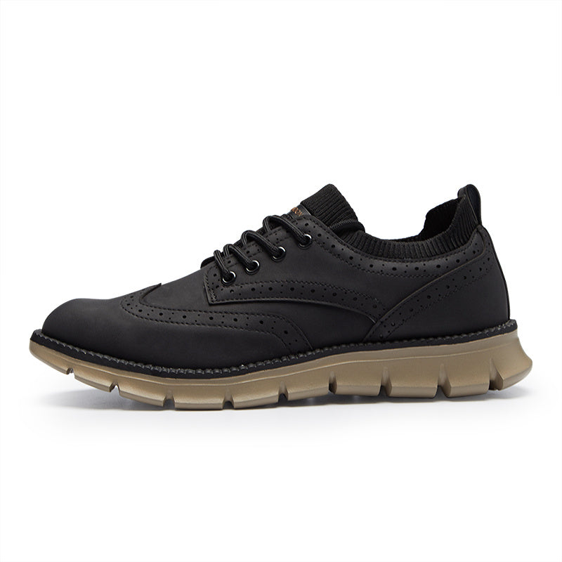 Men's Wingtip Brogue Casual Oxford Shoes