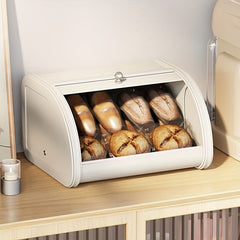Bread Storage Box Dustproof High-End Finishing Box Flip Container Coffee Storage