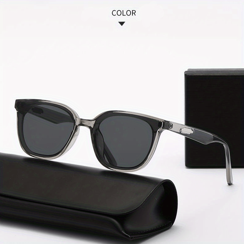 Men's Square Frame Sunglasses UV Protection