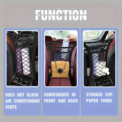 Car Mesh Storage Bag Helmet Storage Net Safety Mesh Barrier Christmas Gift