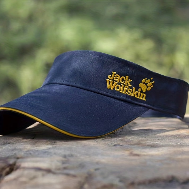 Embroidery Extended Brim Visor Hat for Women