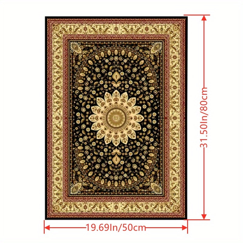 Persian Style Welcome Door Mat Non-slip Outdoor Indoor Entrance Mat